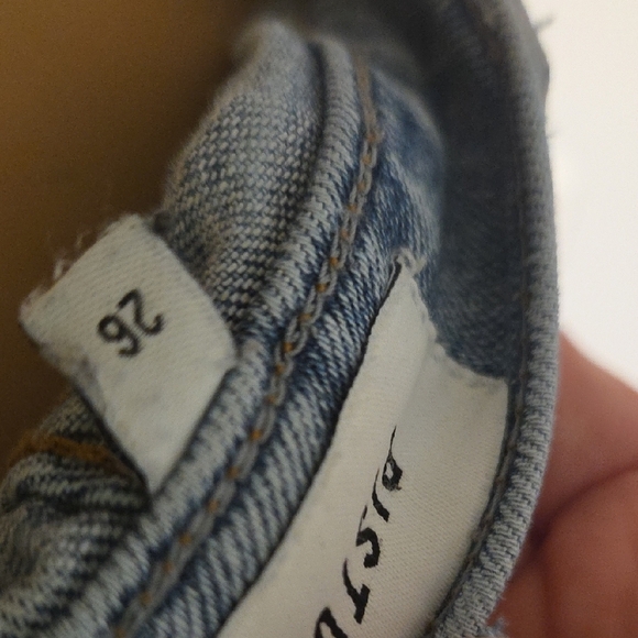 Pistola Ripped Light Blue Cropped Jeans - Picture 10 of 10